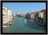 Piękna, Wenecja, Kanał, Łódki