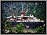 Queen Mary 2, Zbocze, Gry