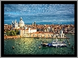 Włochy, Wenecja, Bazylika św. Marka, Kanał, Statek