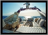 Jacht Azimut-72S, Pomost Nawigacyjny, Morze