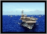 Lotniskowiec, USS Ronald Reagan, Morze, Statki