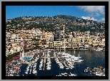 Monako, Panorama, Miasta, Port