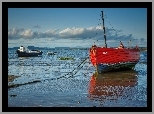 Anglia, Morze Irlandzkie, Zatoka Morecambe Bay, Łodzie