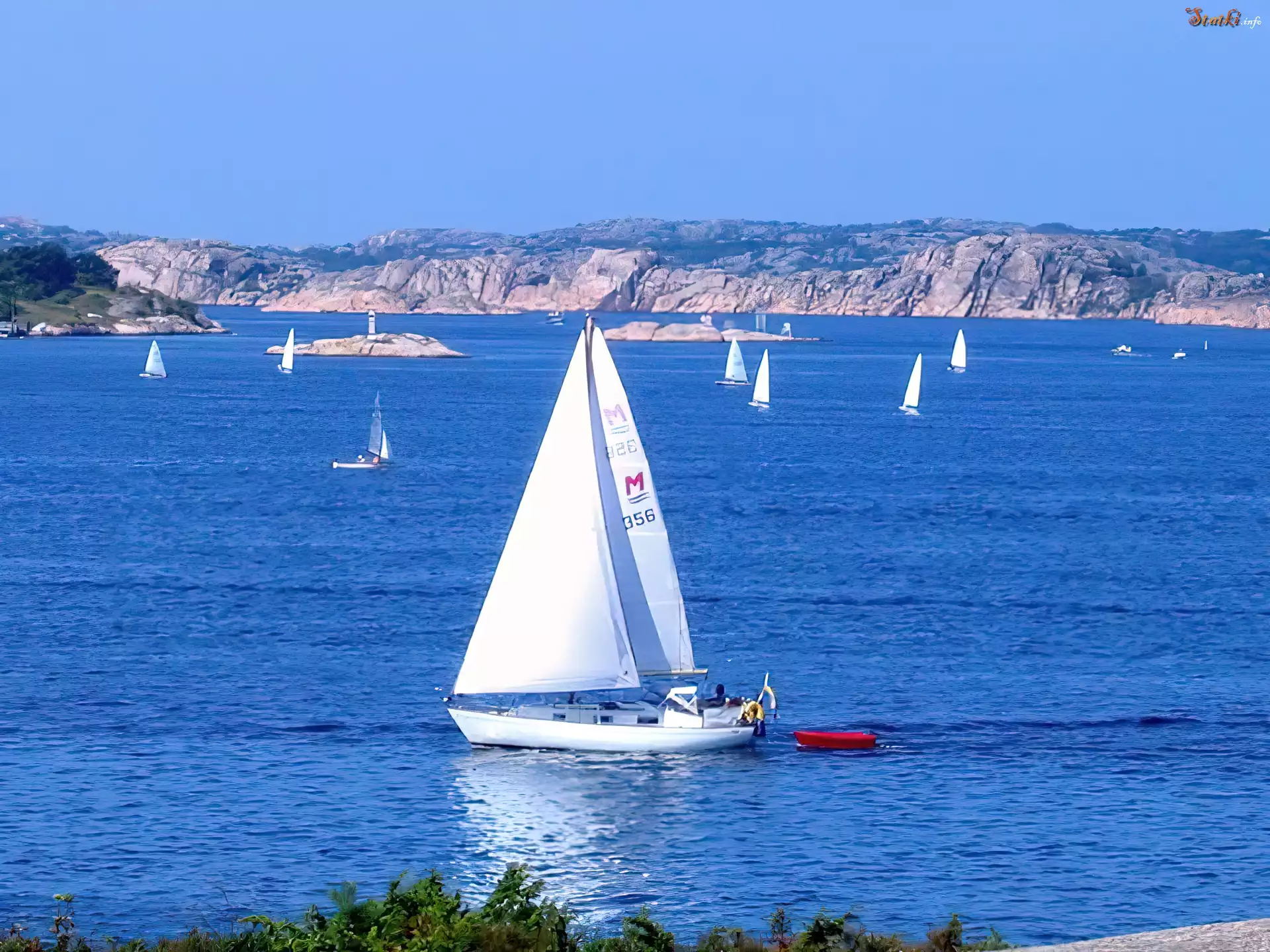 Żaglówki, Jezioro