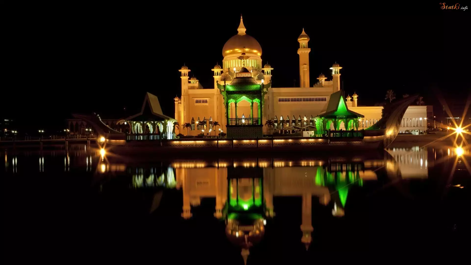 Darussalam, Brunei, Pałac, Sułtana, Morze, Królewska, Łódź