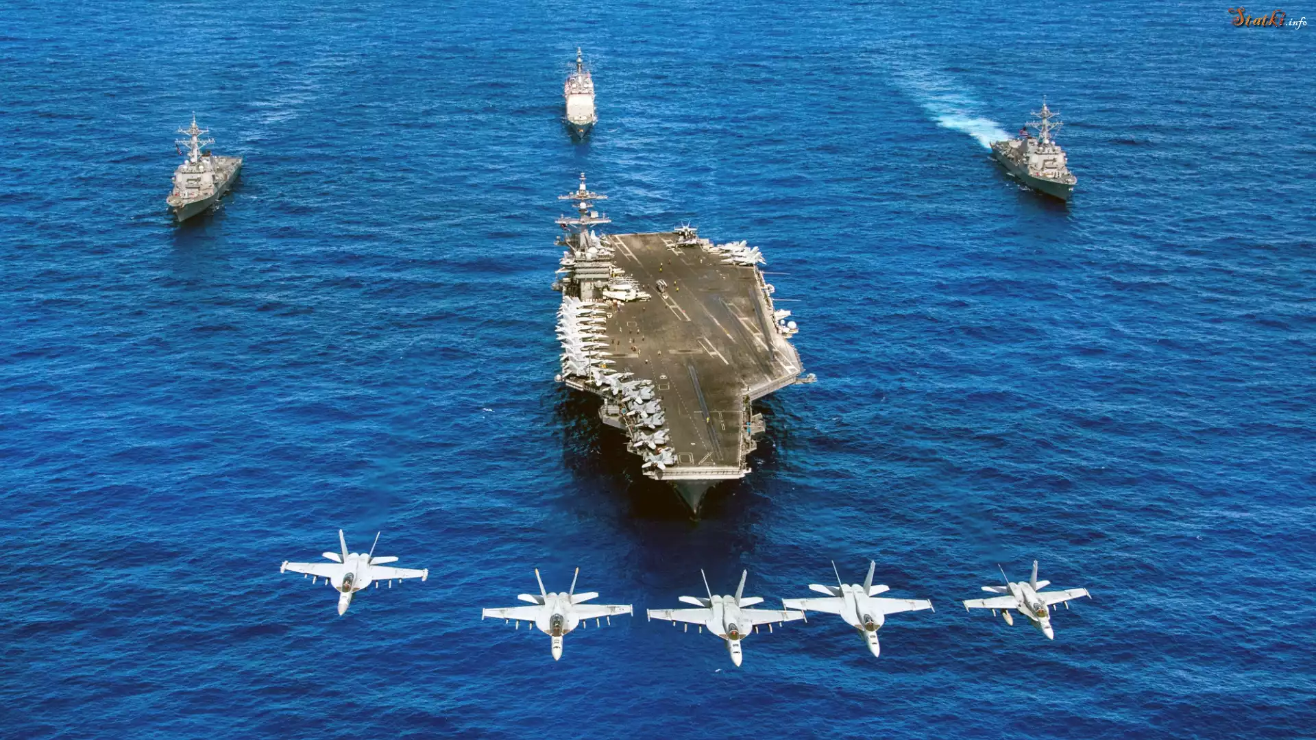 Lotniskowiec, USS Carl Vinson CVN70, Samoloty, Myśliwce, McDonnell Douglas FA18 Hornet