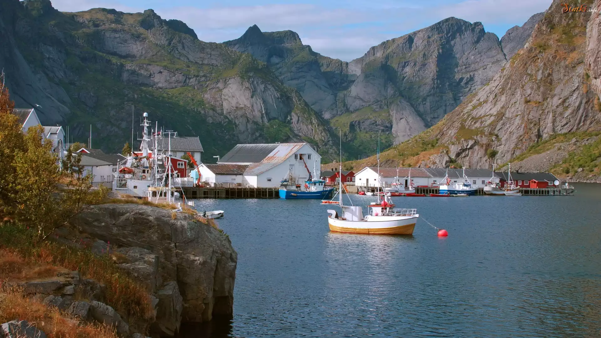 Port, Góry, Statki