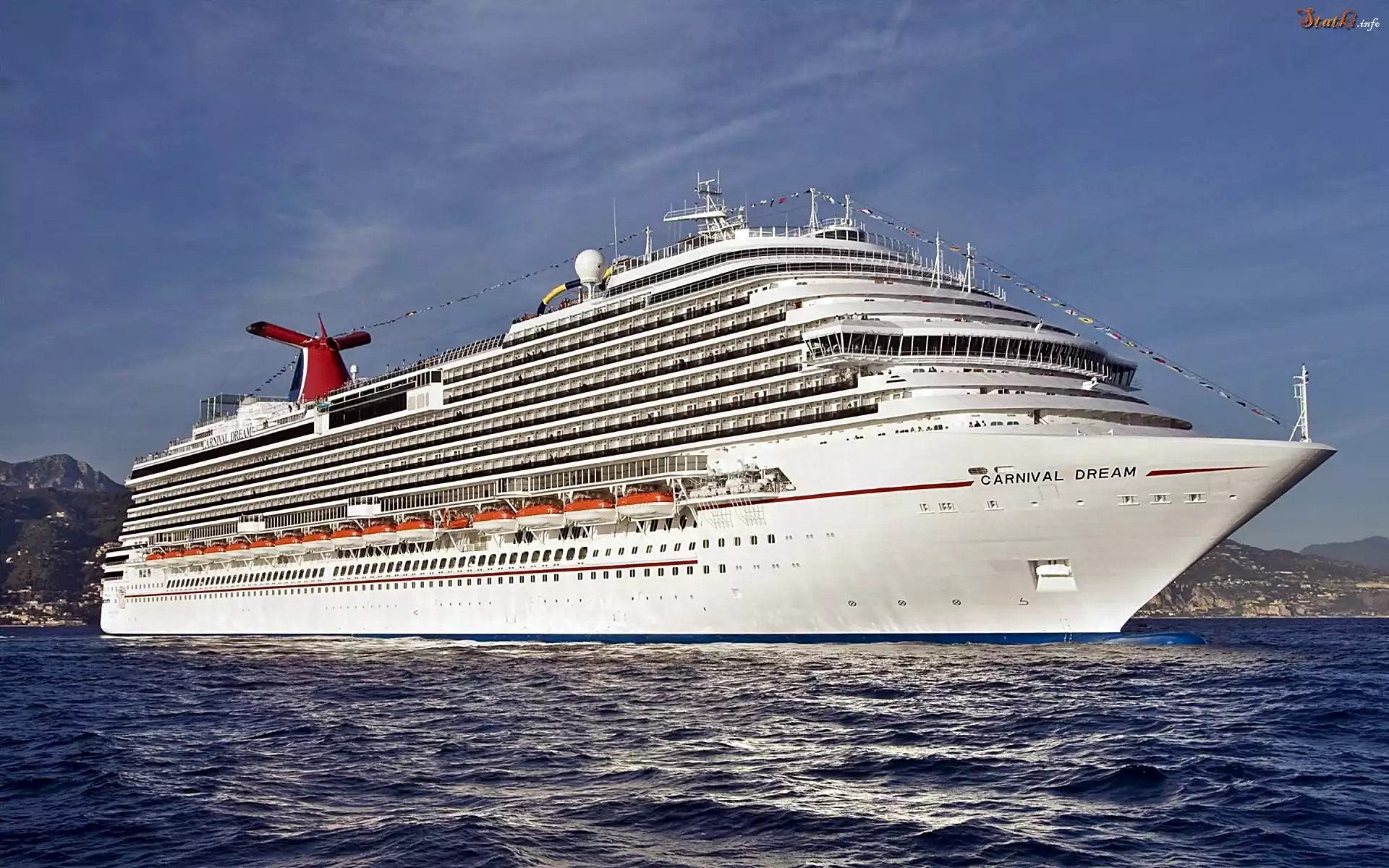 Morze, Statek, Carnival, Dream