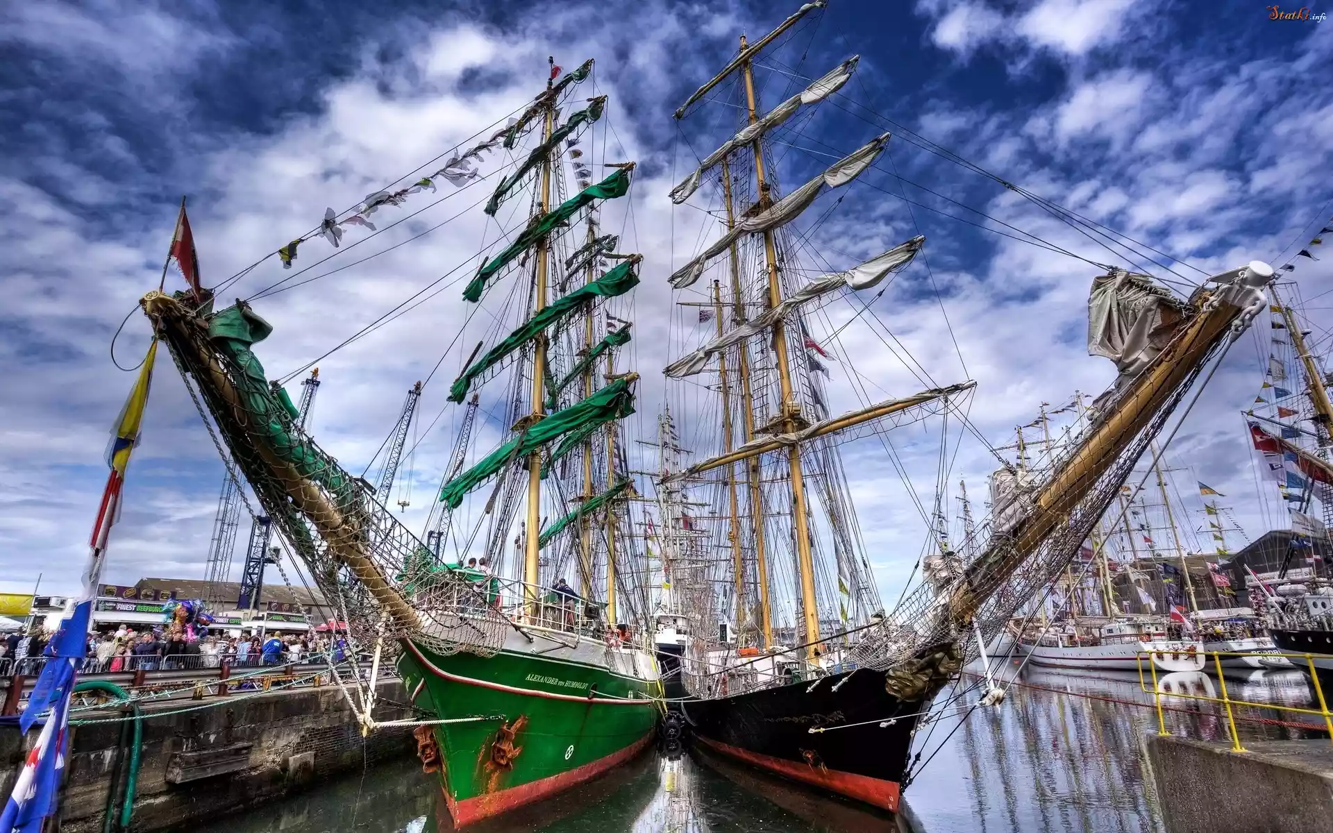 Port, Żaglowce