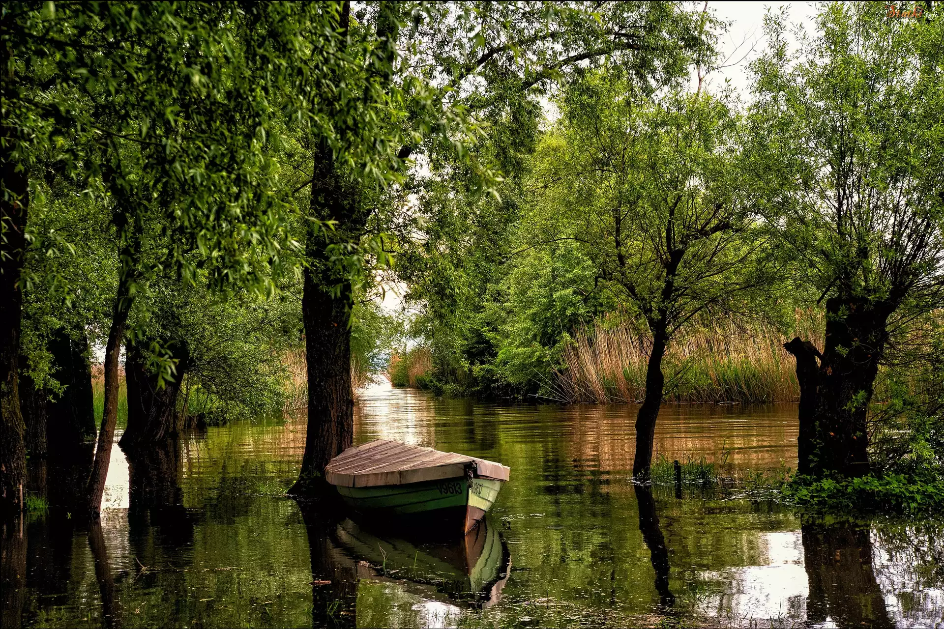 Łódka, Rzeka, Austria