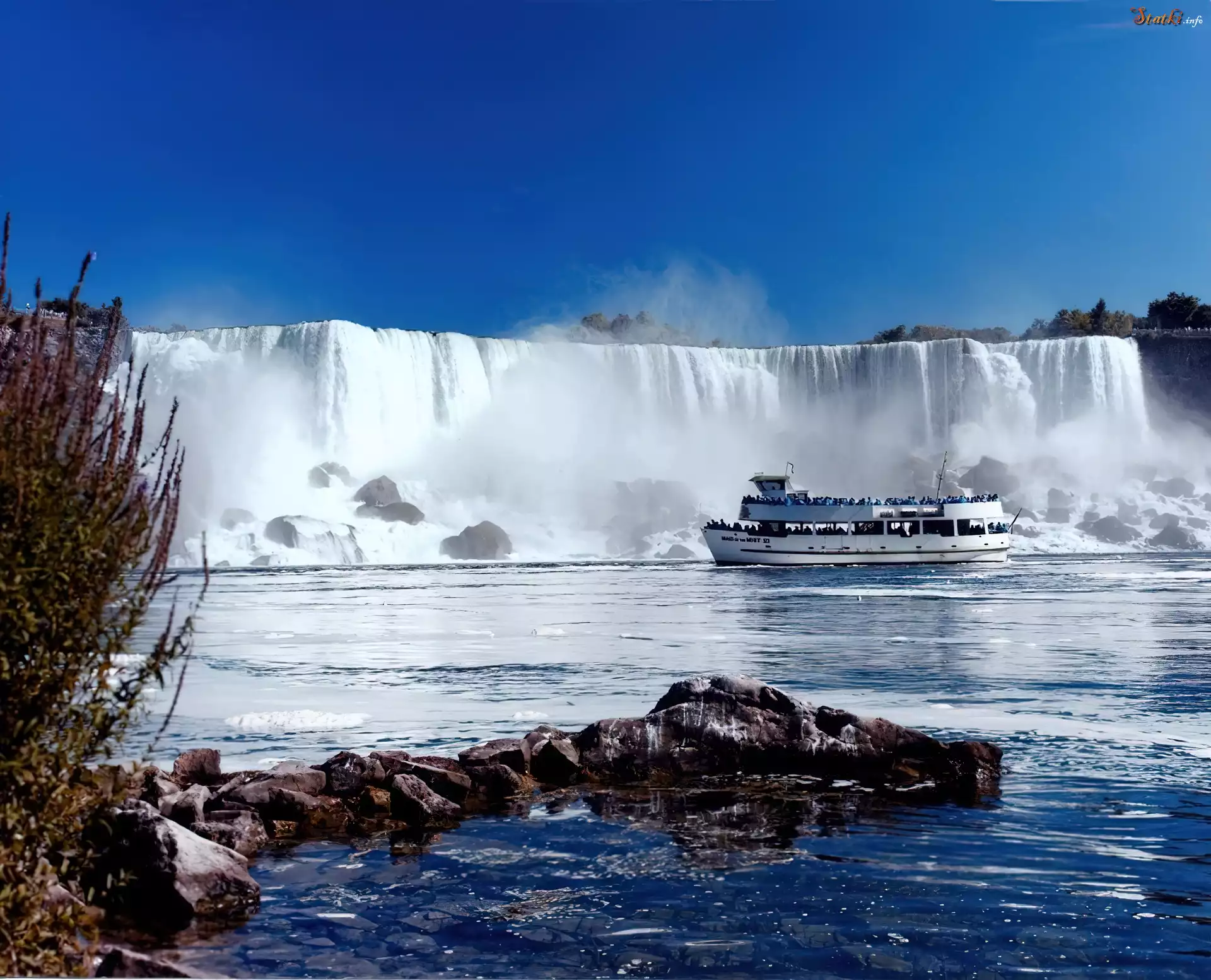 Wodospad, Niagara, Statek, Kanada